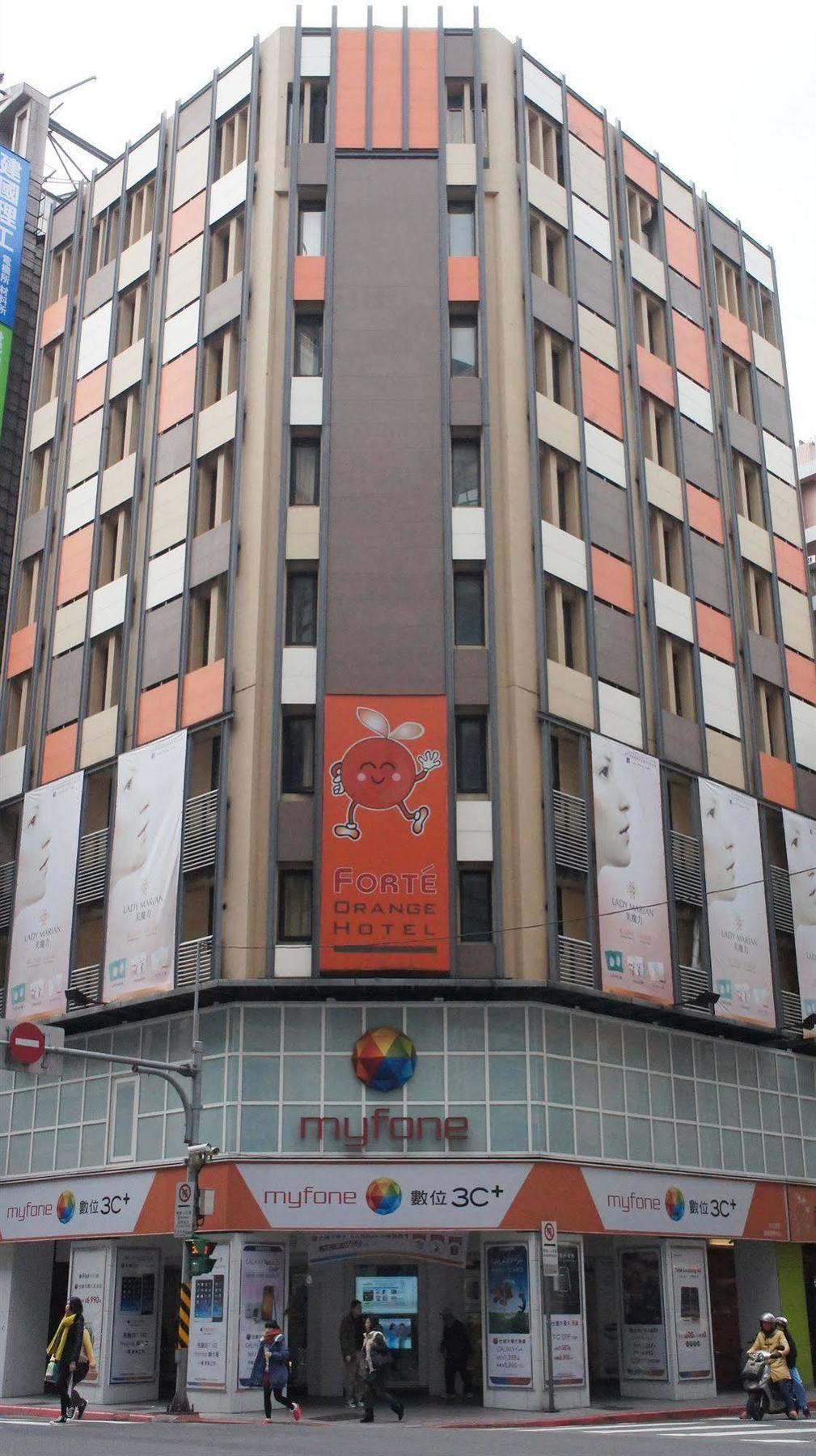 Orange Hotel - Guanqian Tajpej Kültér fotó